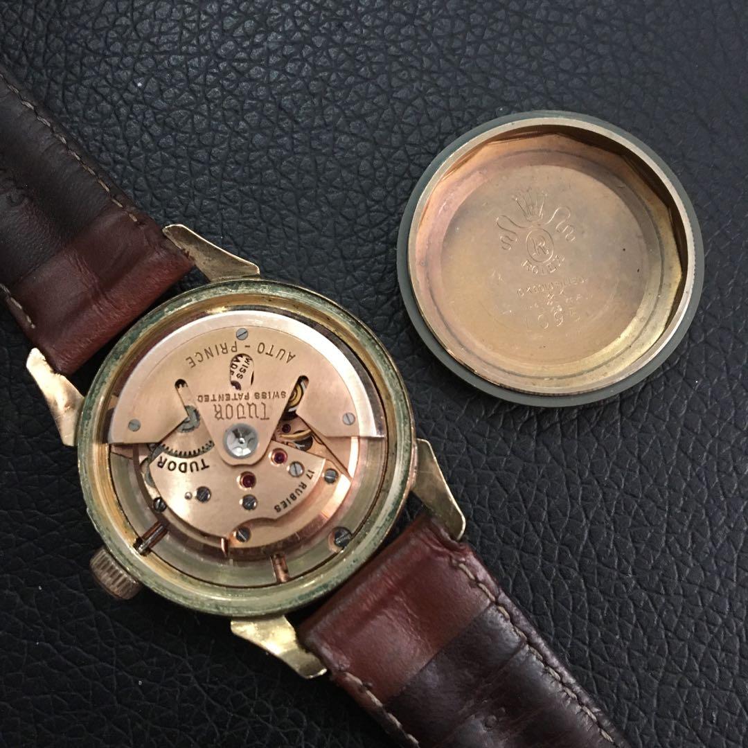 Tudor Prince Cal.390 10K Gold Filled L&K Rolex Case Men Vintage Watch ...
