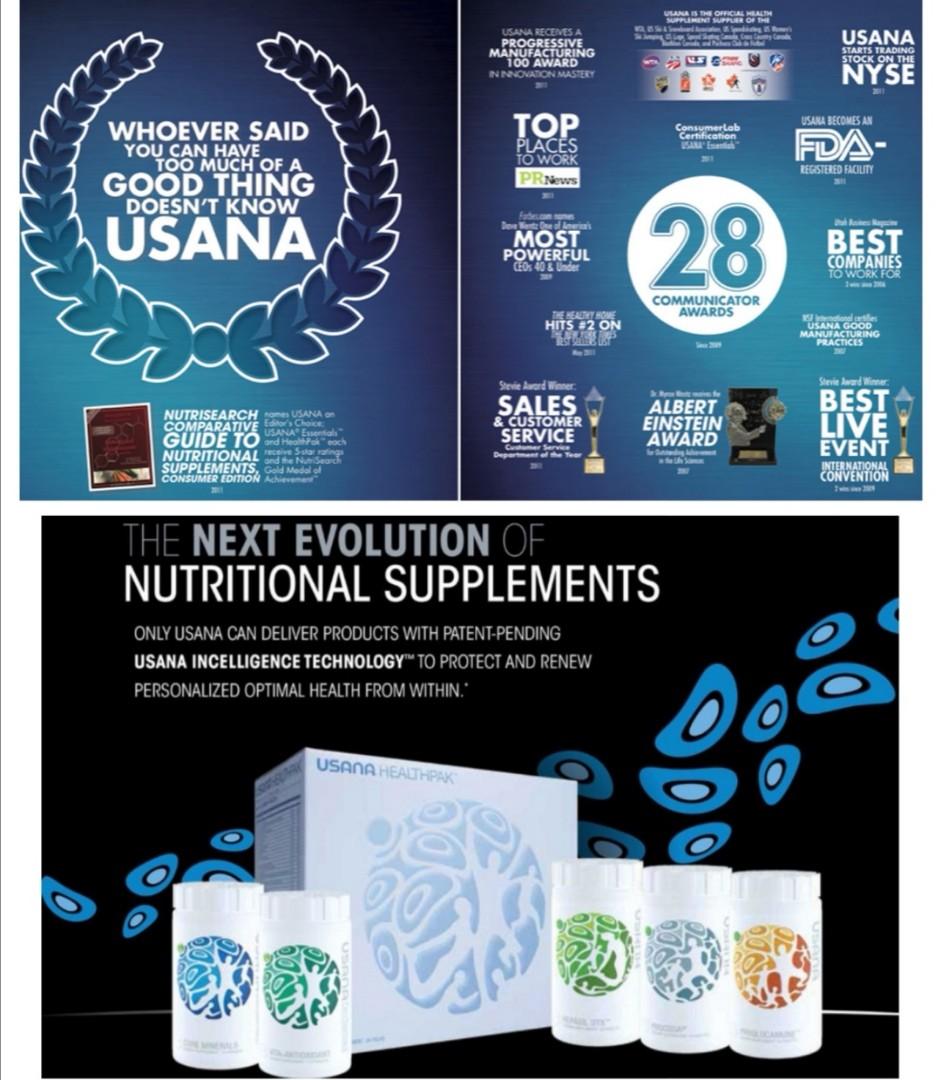 usana Cellsentials, Health & Nutrition, Health Supplements, Vitamins ...