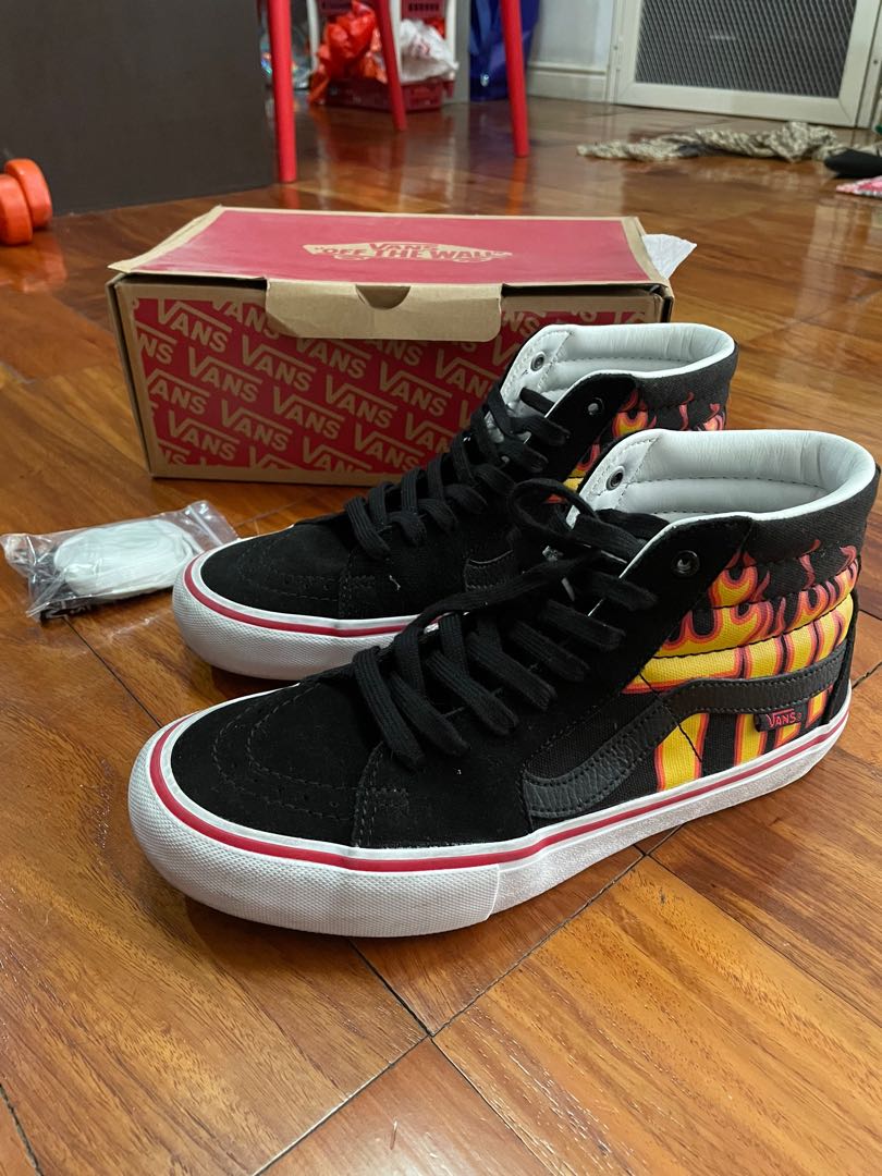 vans thrasher black