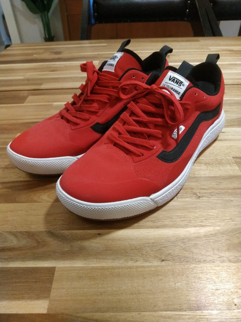 Red hotsell ultrarange vans