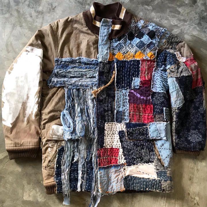 Sashiko top denim jacket