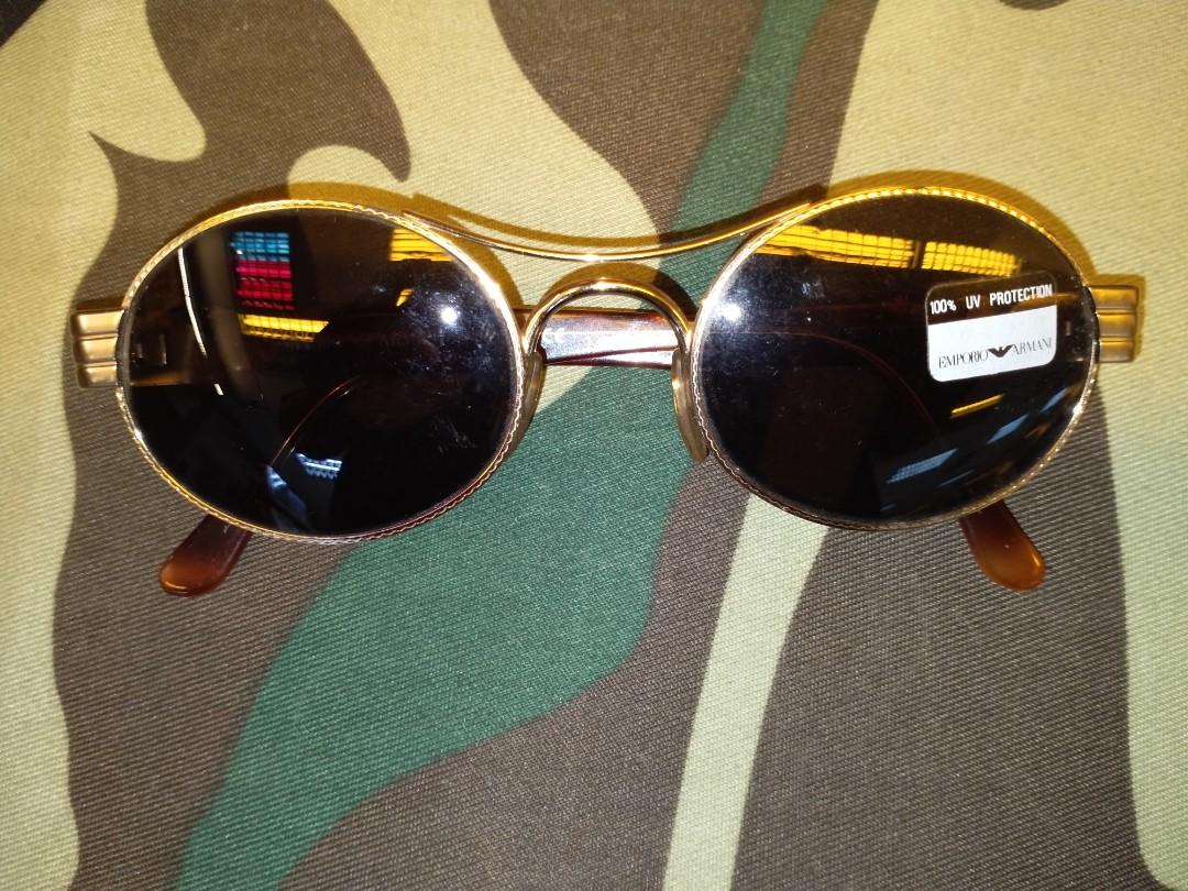 VINTAGE EMPORIO ARMANI SUNGLASSES ORIGINAL, Men's Fashion, Watches \u0026  Accessories, Sunglasses \u0026 Eyewear on Carousell