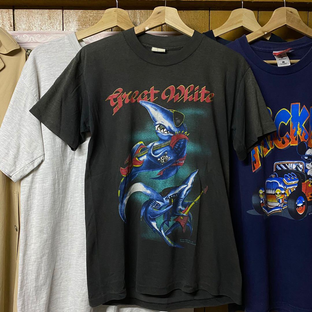 Great white band shirt online