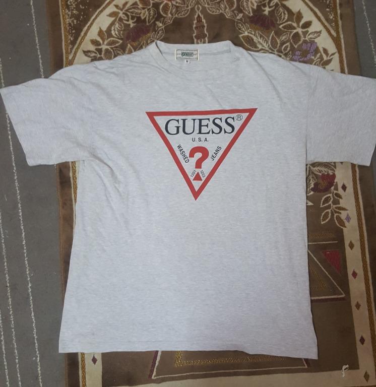 Guess t shirt mens vintage hot sale
