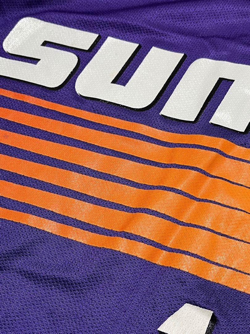 Rare Vintage Mens Champion Phoenix Suns Penny Hardaway Jersey Size 52-White