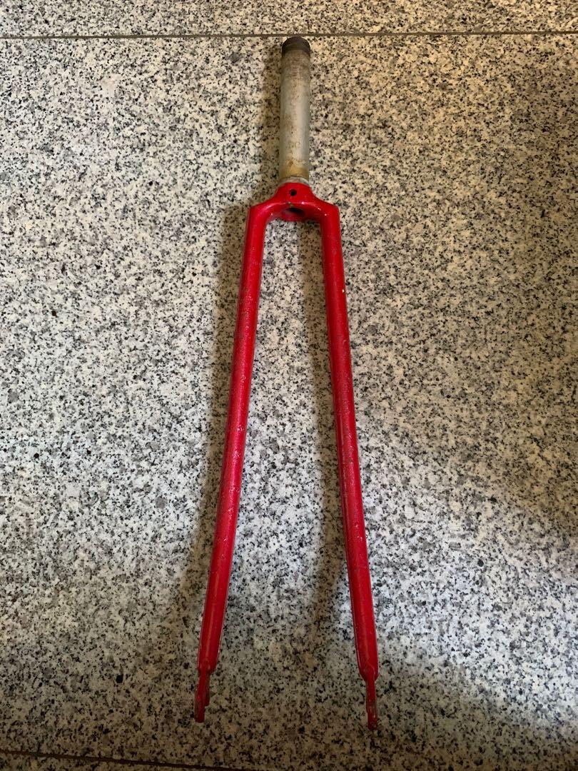 vintage road bike fork