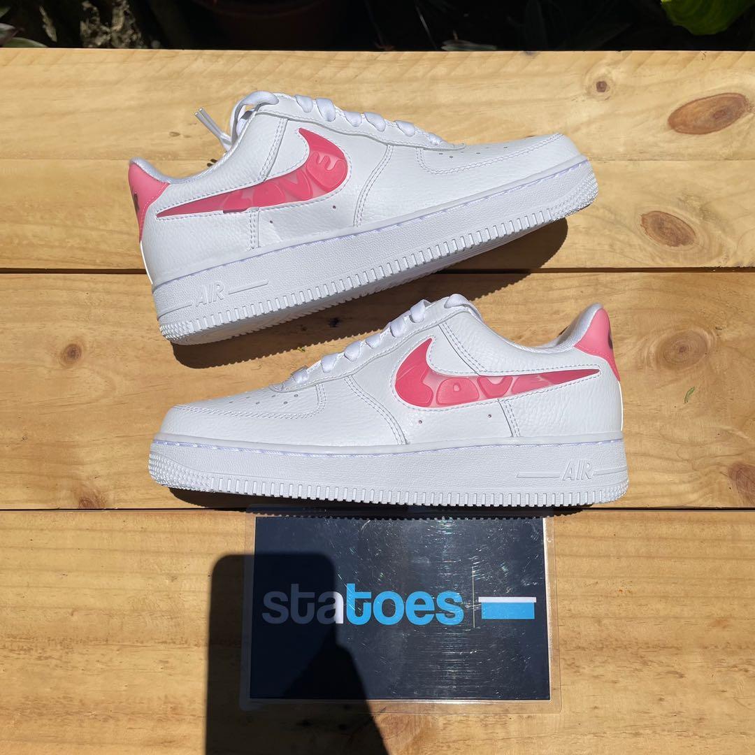 Wmns Nike Air Force 1 '07 Special Edition 'Valentines Day'🔥, Women's  Fashion, Footwear, Sneakers on Carousell