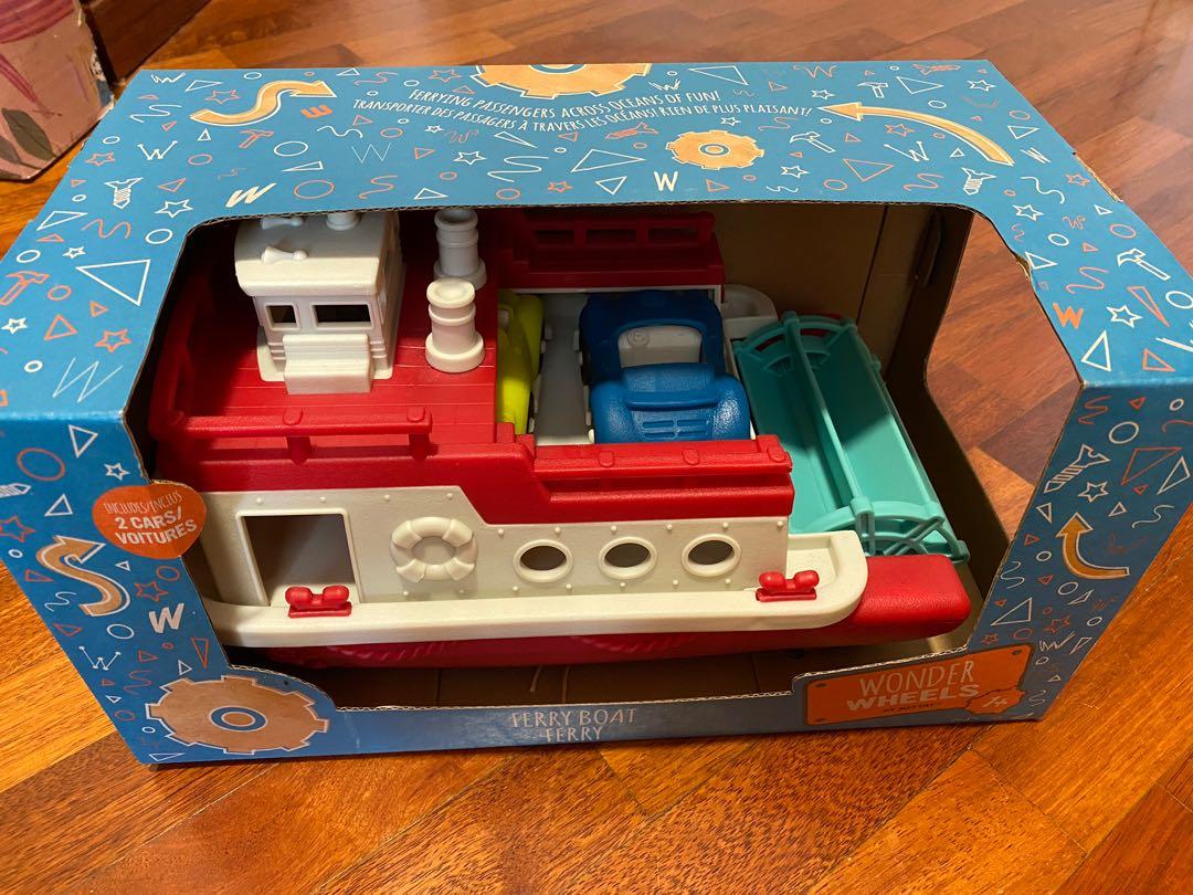 Wonder wheels ferry boat top