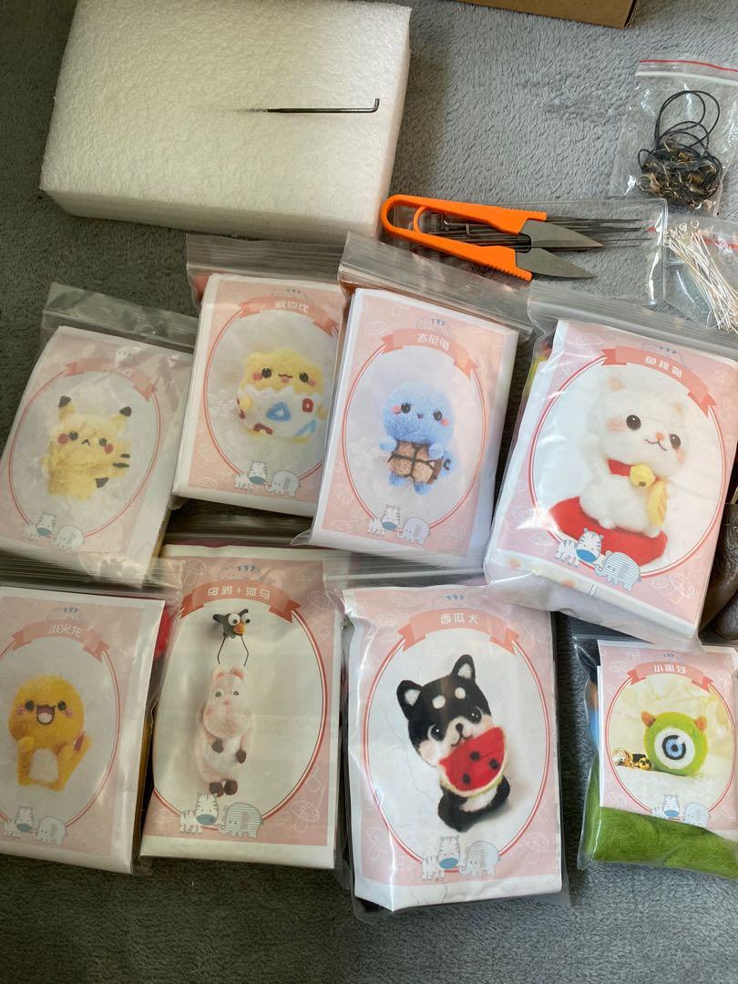Wool felt craft diy set, Hobbies & Toys, Stationery & Craft, Handmade