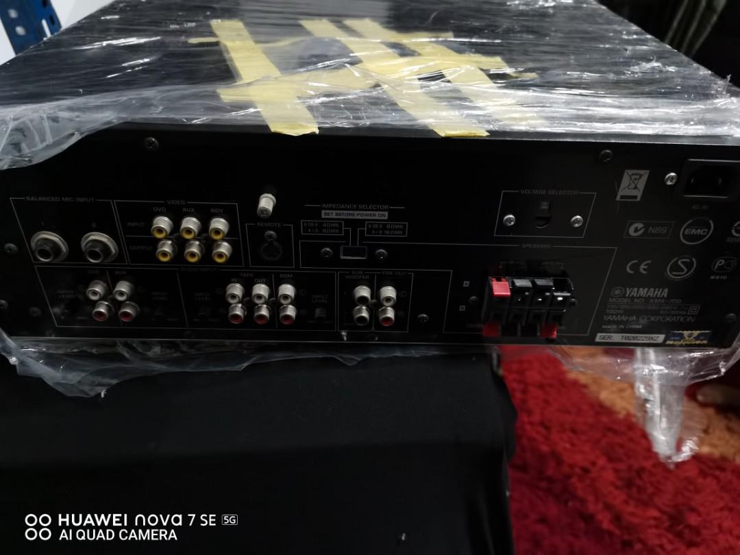 Yamaha Amplifier karaoke KMA700, Audio, Soundbars, Speakers