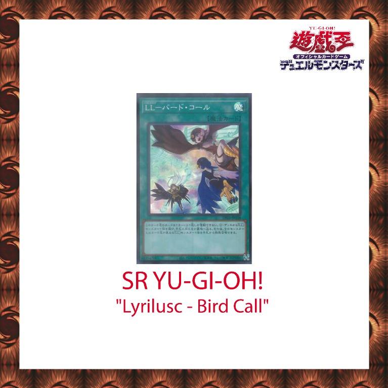 Bird Call Super Rare Yugioh Japanese Duelist Pack DP25-JP038 Lyrilusc 