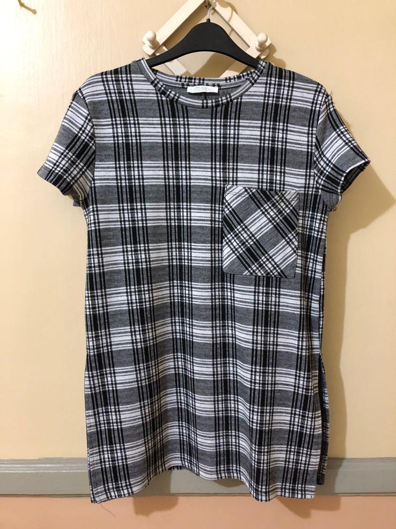 Zara TRF shirt dress (Category: Dresses) located in Makati City. Submitted by chiniemaralit (Listing ID 1089442415, Image 1). Description: 10/10 condition.