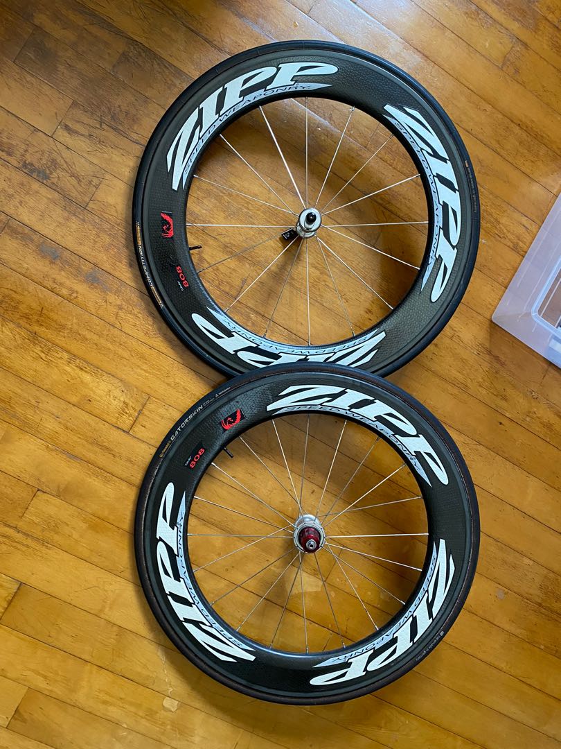 Zipp 808 tubular wheelset sale