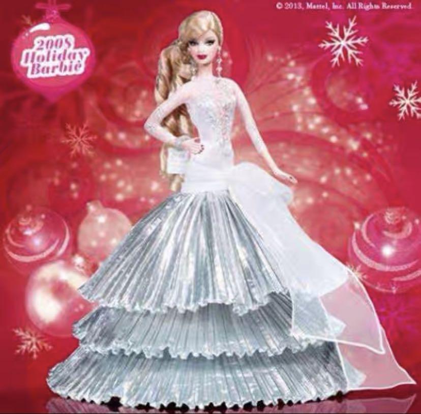 2008 holiday barbie discount doll