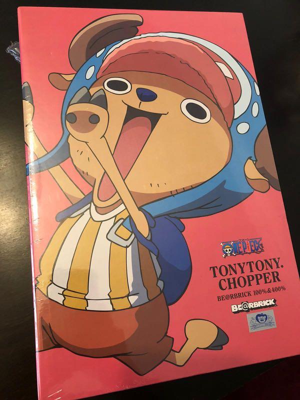 全新現貨喬巴chopper Bearbrick One Piece 400 100 玩具 遊戲類 玩具 Carousell
