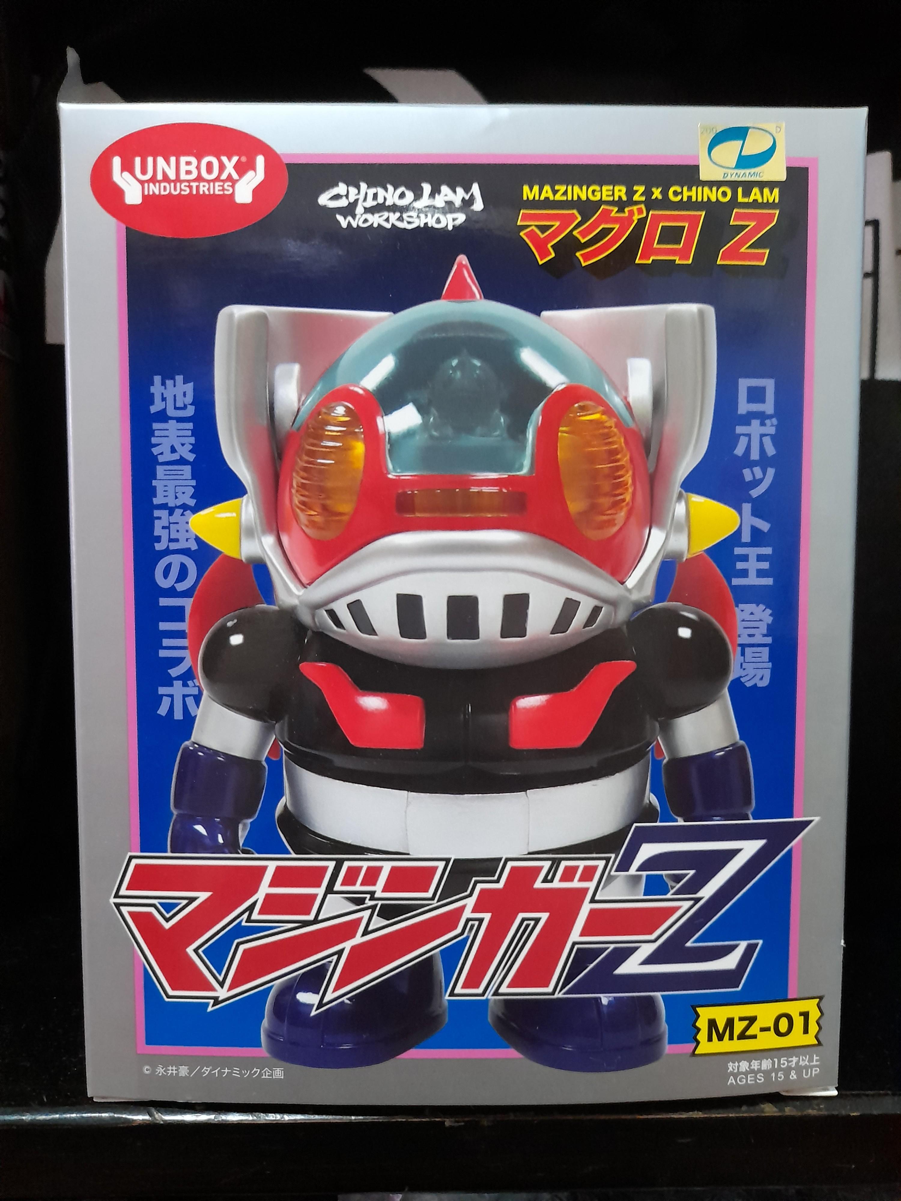 鮪魚前輩豆芽水產荳芽水產x unbox mazinger z x chino lam 鐵甲萬能俠