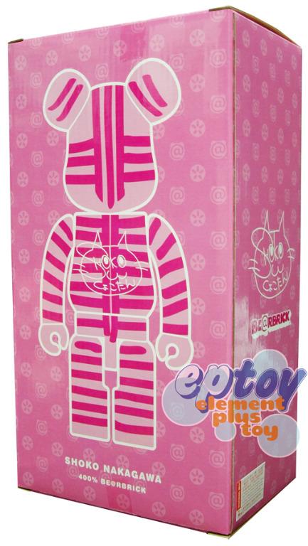 Bearbrick 400% Shoko Nakagawa – Medicom Toy – Édition Limitée (exposé Seulement)