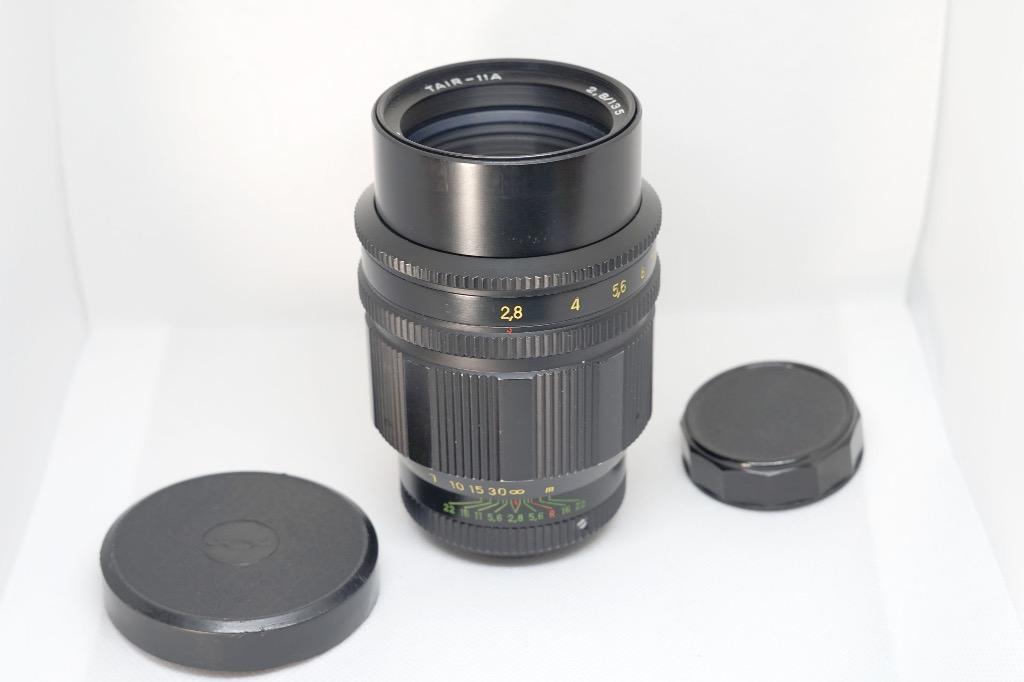 【12月スーパーSALE 15％OFF】 TAIR11A タイール11A 135mm/2.8 M42/NikonF 脆 レンズ(単焦点)