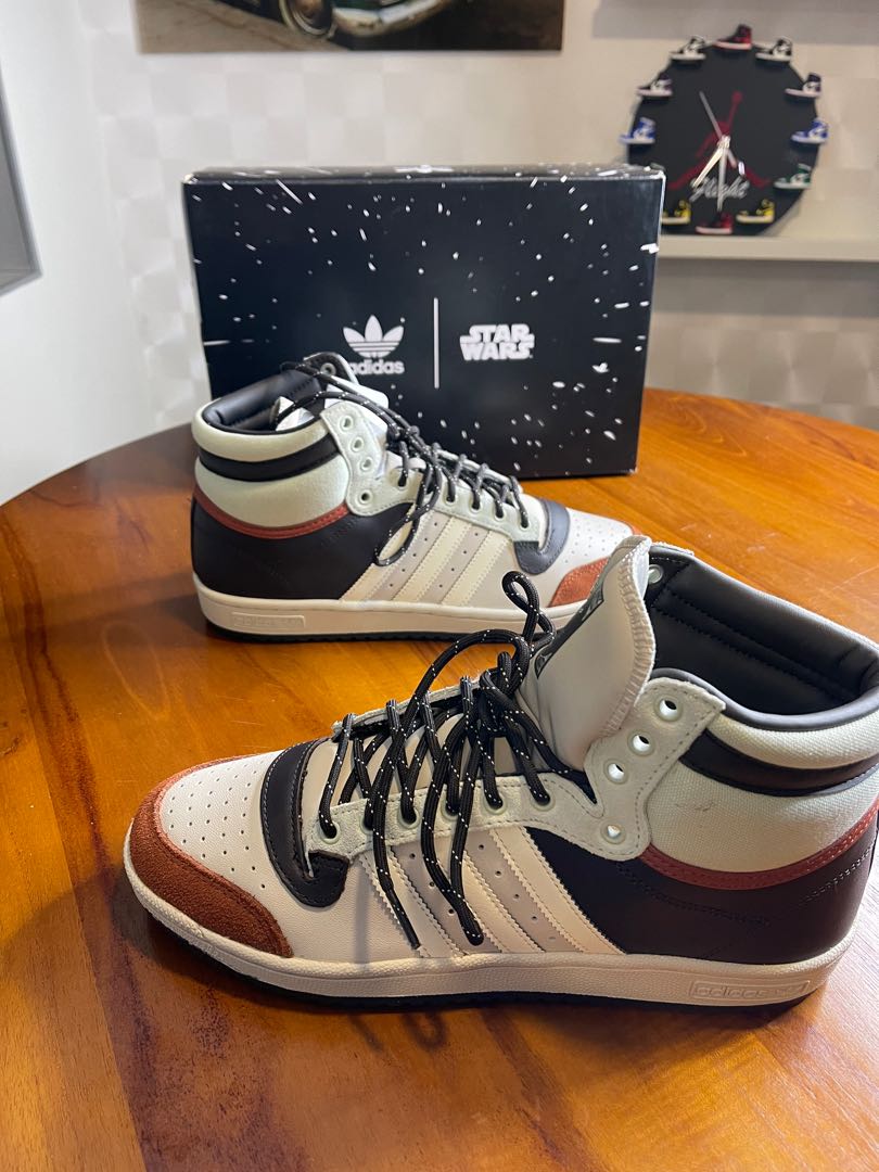 ADIDAS TOP TEN HI STAR WARS MANDALORIAN LIMITED EDITION UK 9.5