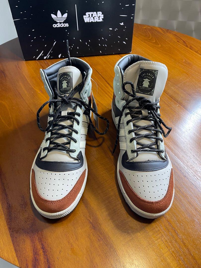 ADIDAS TOP TEN HI STAR WARS MANDALORIAN LIMITED EDITION UK 9.5