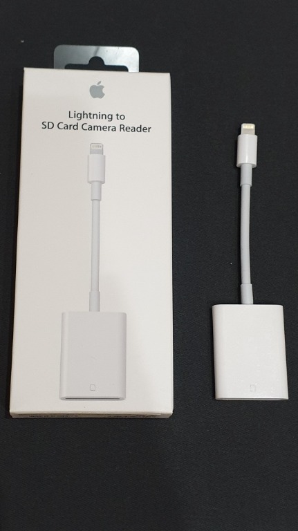 Original Apple Lightning to SD Card Camera Reader A1595 MJYT2AM/A Fast  Shipping!