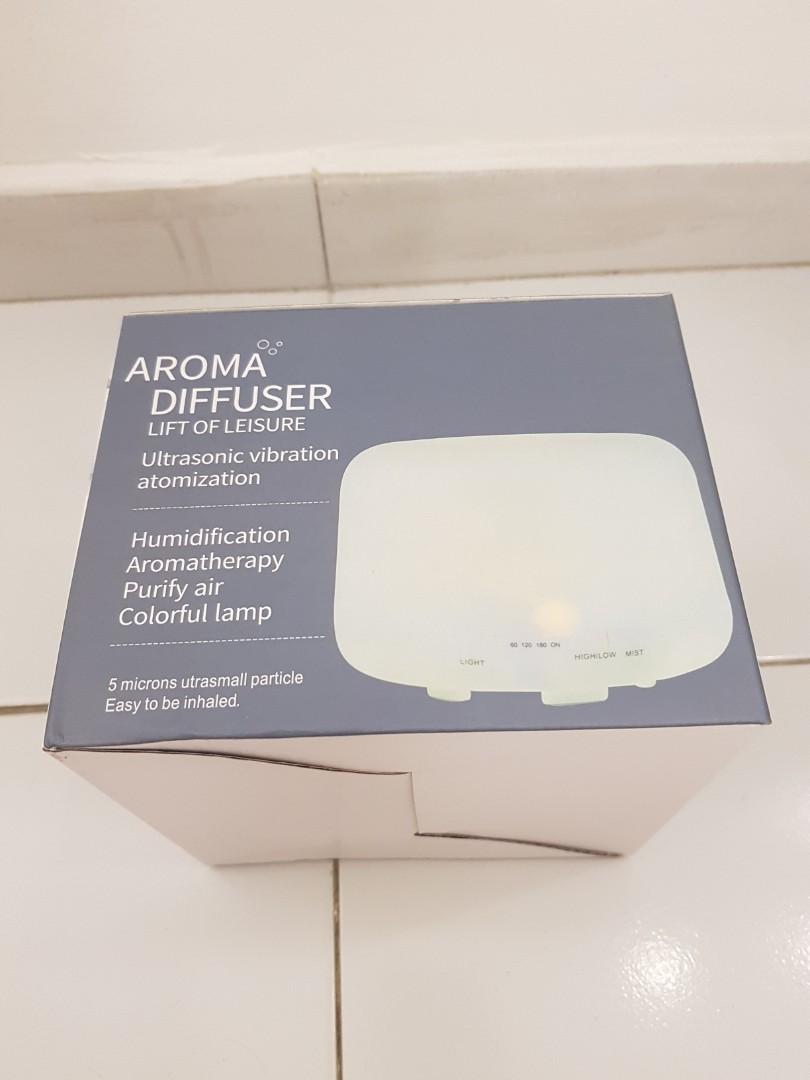Aroma Diffuser Ultrasonic Vibration Atomization, Furniture & Home