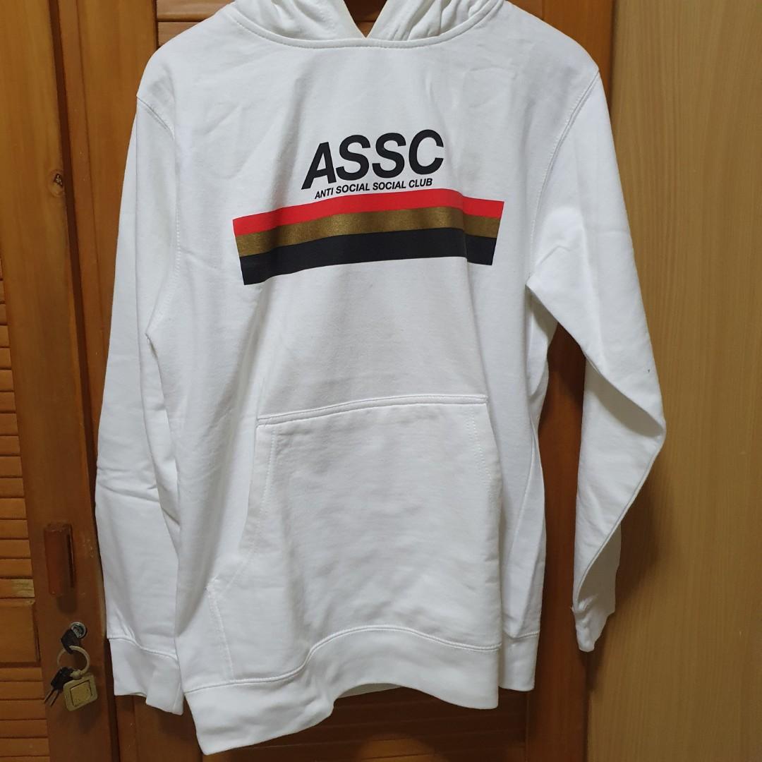 ASSC TYPE R WHITE HOODIE ORI