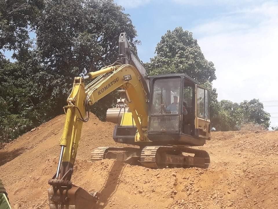 Backhoe For rent Mini Backhoe for Rental Concrete Breaker Excavation