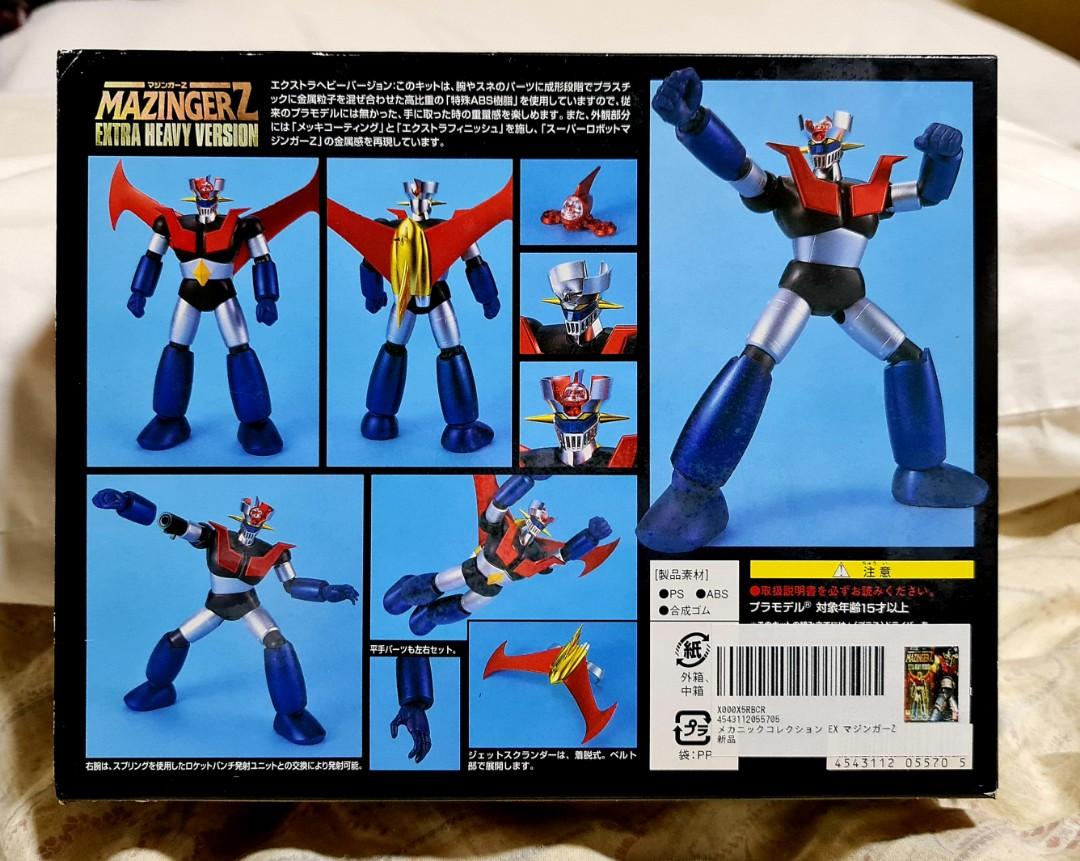 Bandai Mazinger Z Extra Heavy Version Model Kit (Category: Gundam & Model Kits) located in Quezon City. Submitted by simatar1 (Listing ID 1089743960, Image 2). Description: For Sale: Brandnew and unassembled Bandai Mazinger Z Extra Heavy Version Model Kit Metallic color Rare, 2001 released Made in Japan.