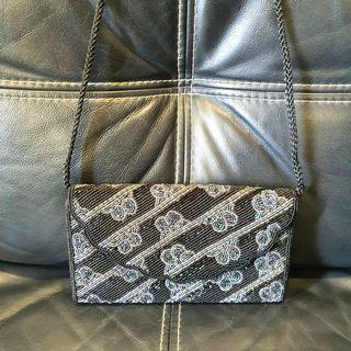 Beaded Evening Sling Bag Clutch Bag