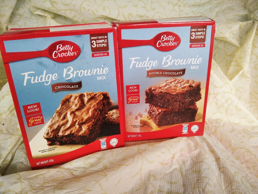 Betty crocker fudge brownie 3 each, Food & Drinks, Homemade Bakes on