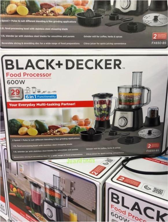 Black Decker FX650 Food Processor and Kitchen Center