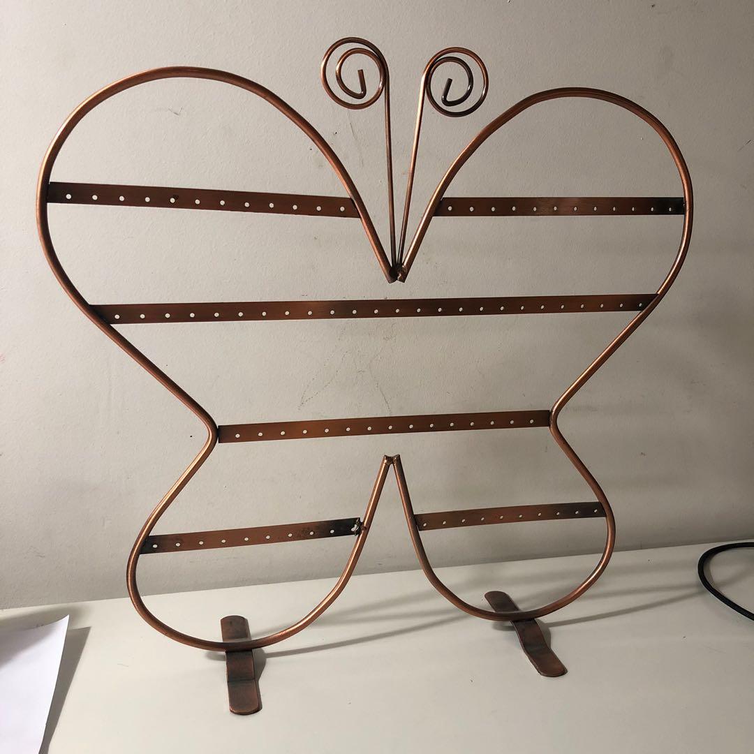 Butterfly earring holder shop