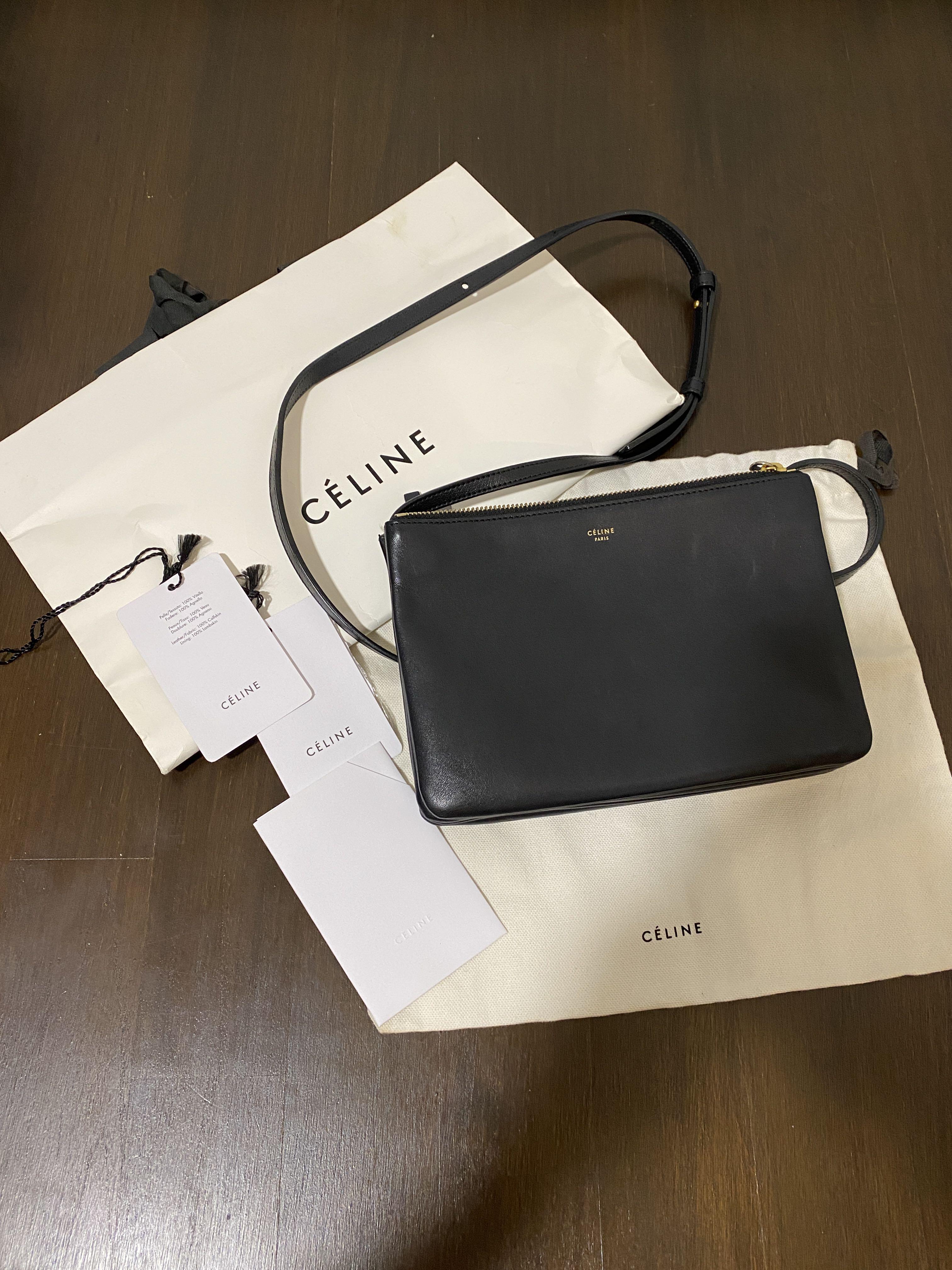 Celine trio sling bag Luxury Bags Wallets on Carousell