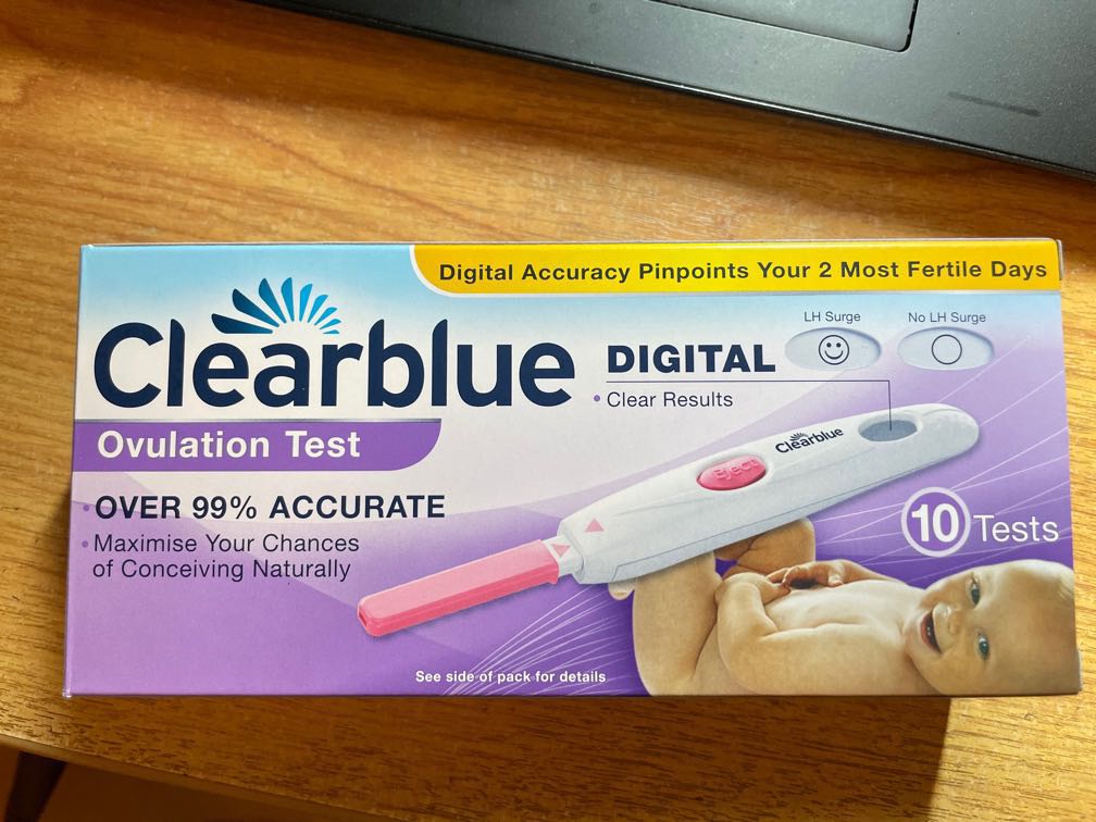Clear Blue Ovulation Test Kit Digital Health And Nutrition Health Monitors And Weighing Scales 5522