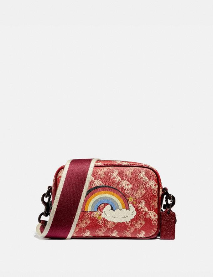 Coach Rainbow Camera Bag (Sling), Luxury, Bags & Wallets on Carousell