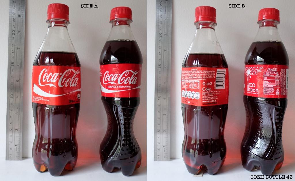 Coca Cola Coke Pet Plastic Bottle Greece/ Philippines set, Hobbies