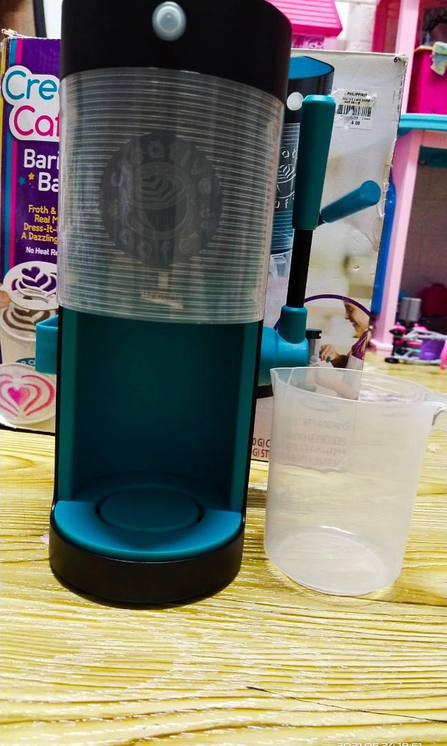 Coffee maker creative cafe barista (Category: Coffee Machines & Makers) located in Pasig City. Submitted by lian_sam (Listing ID 1089740205, Image 2). Description: preloved creative cafe barista in excellent working condition milk frother/milk shake maker is working.