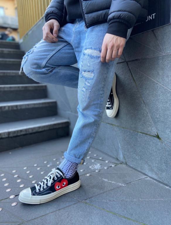 Converse Chuck Taylor All Star 70s Ox Comme des Garcons PLAY Black