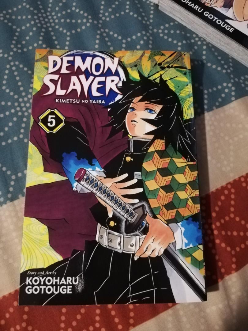 Demon Slayer Manga Volume 5 Hobbies Toys Books Magazines Comics Manga On Carousell