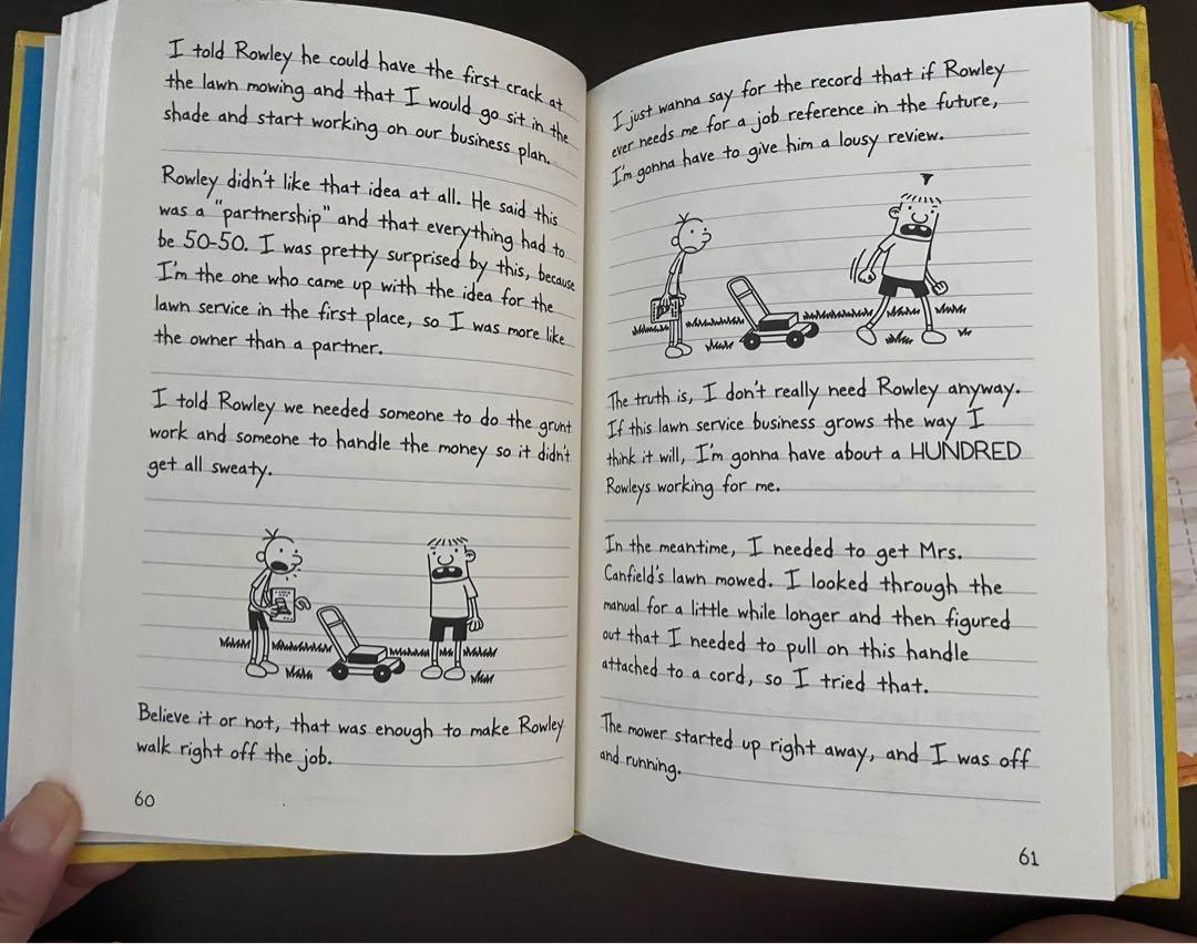 Diary of a Wimpy Kid (DIY Book) & Dog Days by Jeff Kinney, Hobbies