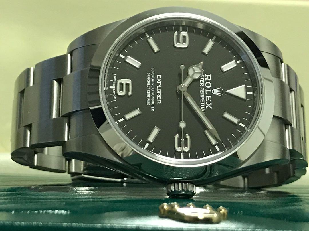 Discontinued Rolex Explorer 1 39mm Luxury Watches On Carousell