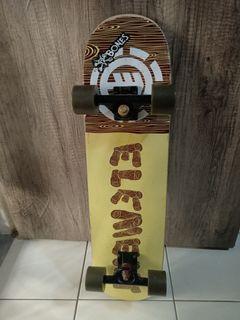 Element skateboard with penny wheels