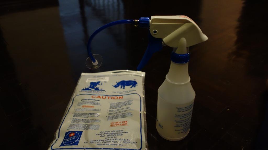 Elephant Ear Washer ECONOMY Bottle System by Doctor Easy, Health & Nutrition, Medical Supplies