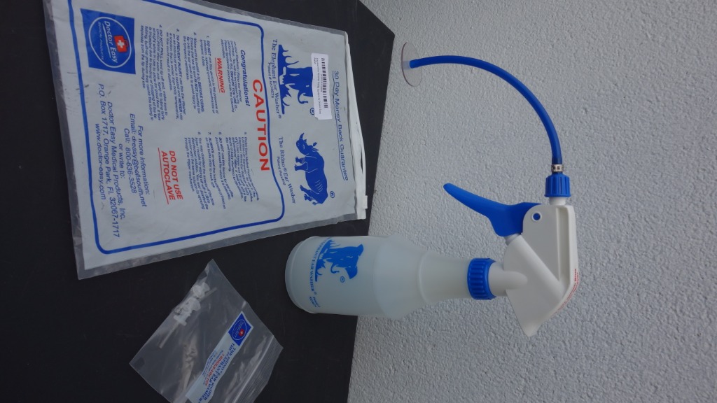 Elephant Ear Washer ECONOMY Bottle System by Doctor Easy, Health & Nutrition, Medical Supplies