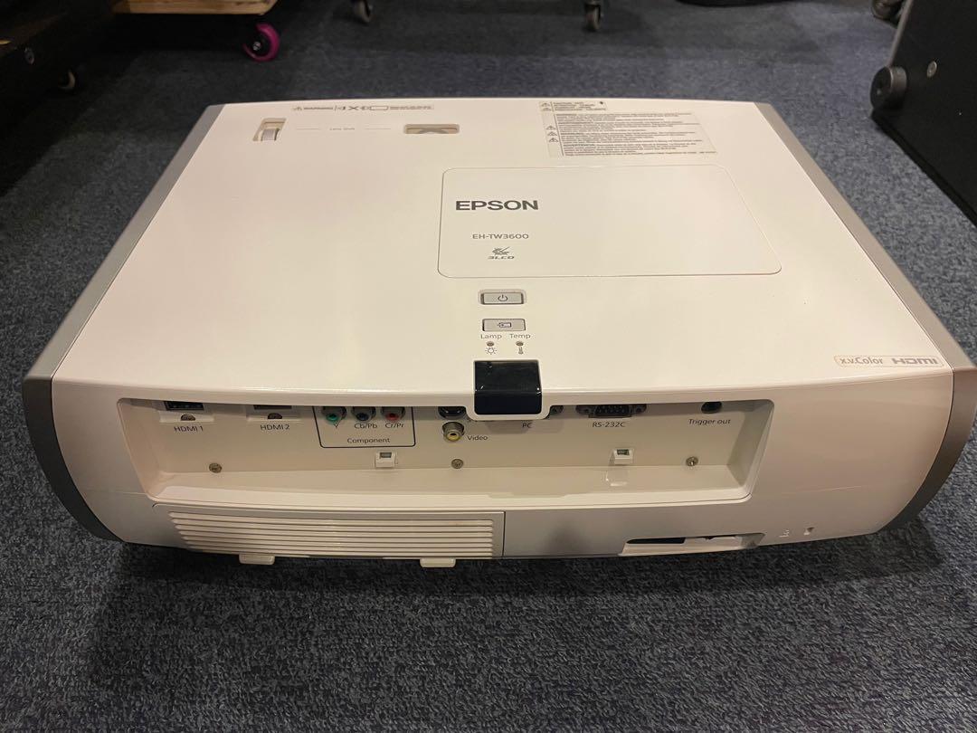 Epson EH TW3600 Projector TV Home Appliances TV Entertainment