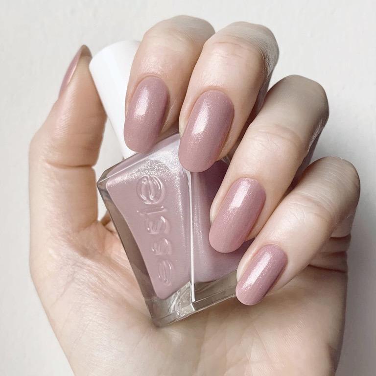 Sheer Nude Shimmer🌙) Essie Gel Couture Nail Polish - Last Nightie, Beauty  & Personal Care, Hands & Nails on Carousell