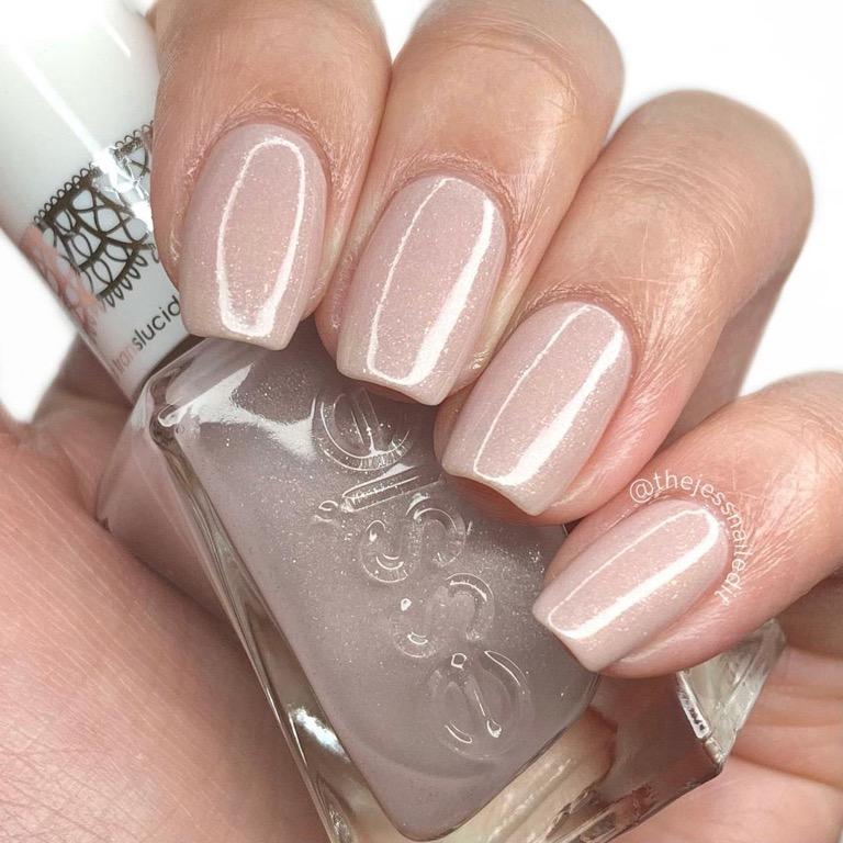 Shimmer🌙) Gel Nude on Couture & Polish Care, Sheer - Essie Nail Nails Hands Nightie, Carousell Beauty & Personal Last