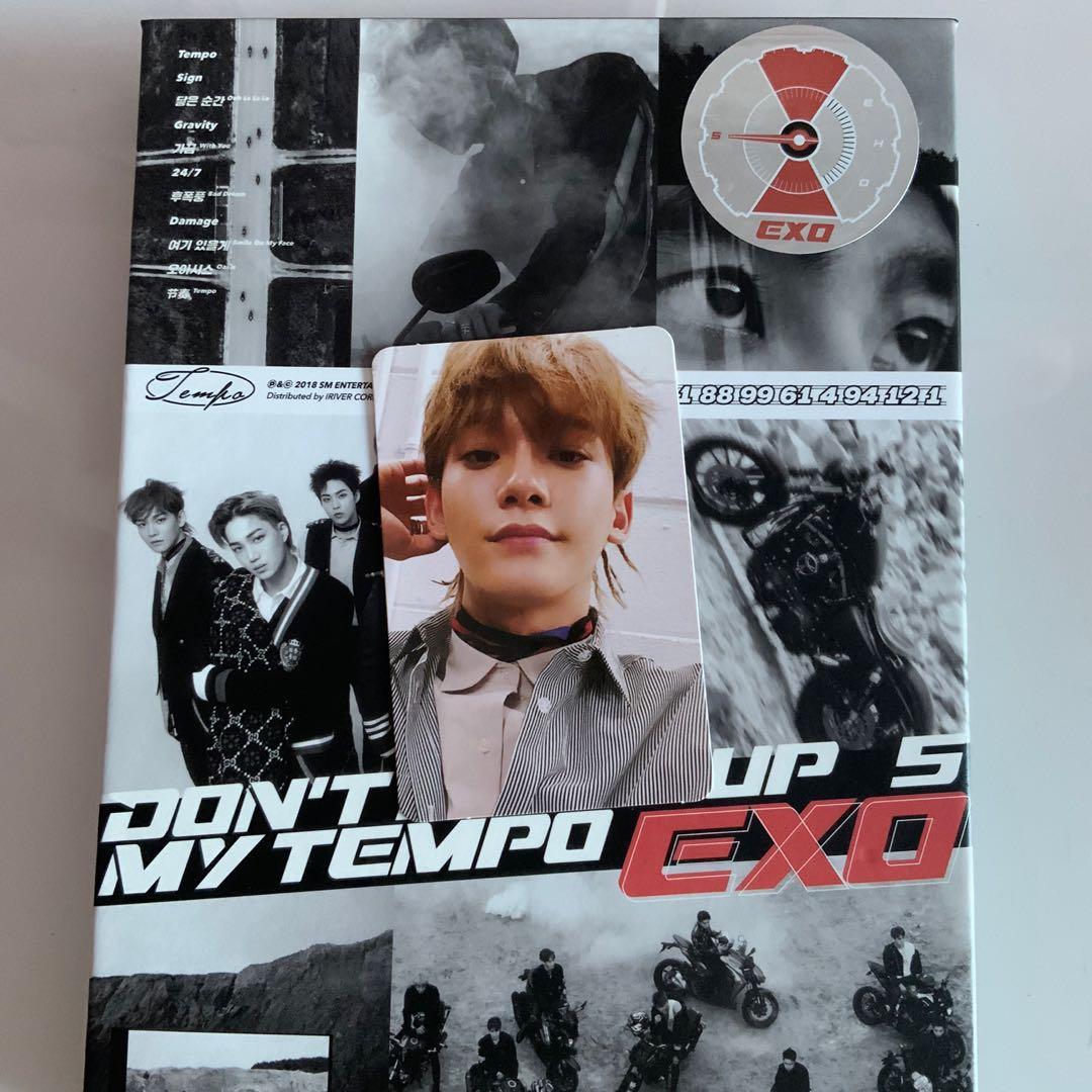 Exo Don T Mess Up My Tempo Album Chen Pc Hobbies Toys Memorabilia Collectibles K Wave On Carousell