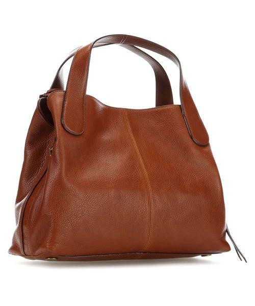 Fossil Maya Satchel in Brown